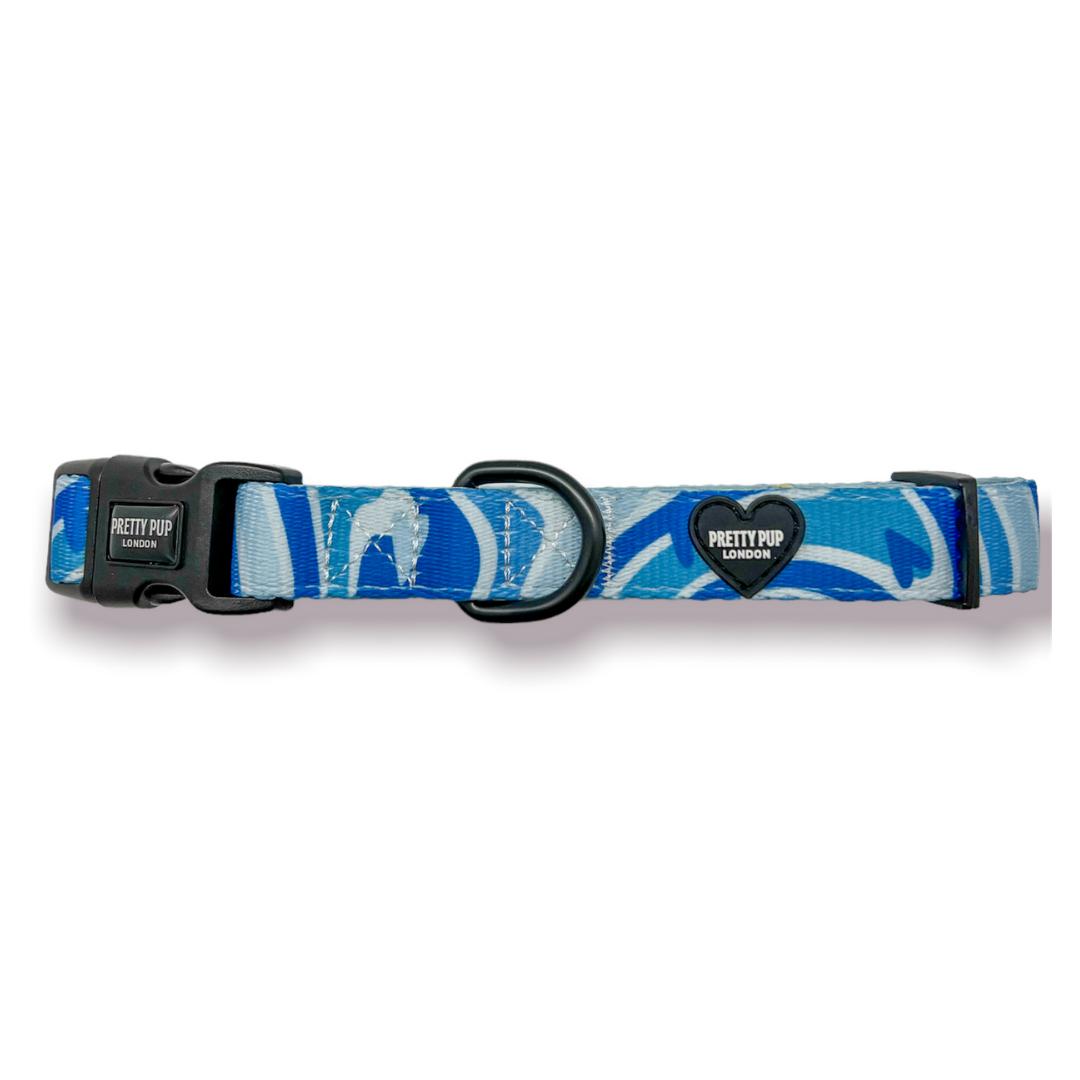 Light blue puppy outlet collar