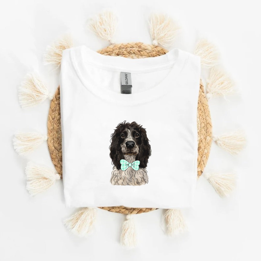 Custom Dog Illustration T Shirt