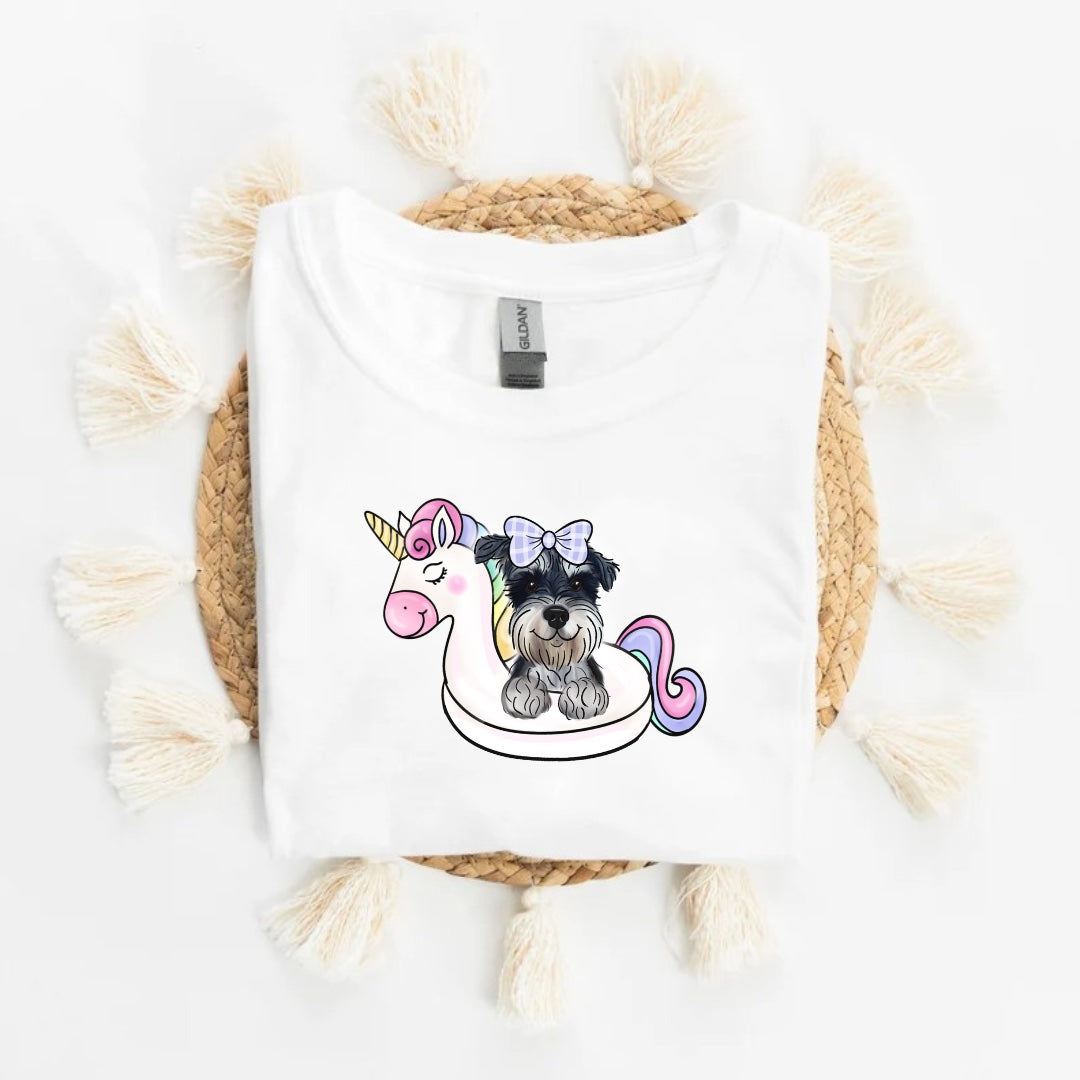 Custom Dog Illustration T Shirt