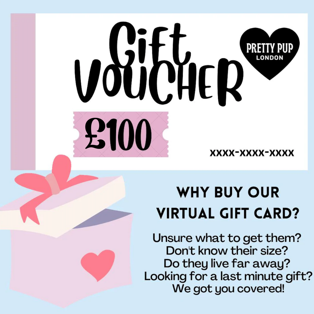 gift voucher for a dog owner